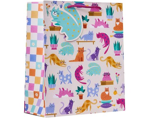 CATTITUDE MEDUM GIFT BAG 6S