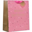 HAPPY BIRTHDAY PINK LARGE GIFT BAG 6S