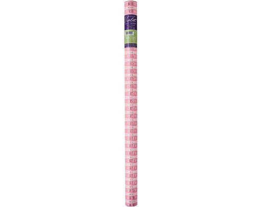 2m ASST PINK BIRTHDAY GIFT WRAP 24S