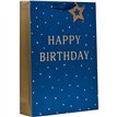 HAPPY BIRTHDAY BLUE XLG GIFT BAG 6S