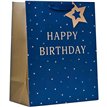 HAPPY BIRTHDAY BLUE LARGE GIFT BAG 6S