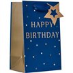 HAPPY BIRTHDAY BLUE SMALL GIFT BAG 6S
