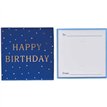 HAPPY BIRTHDAY BLUE GIFT CARD BOX