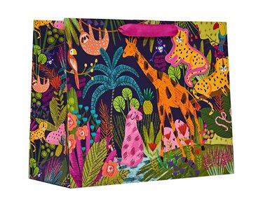 JUNGLE BOOGIE LARGE SHOPPER GIFT BAG 6S