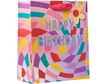KALEIDOSCOPE MEDIUM GIFT BAG 6S
