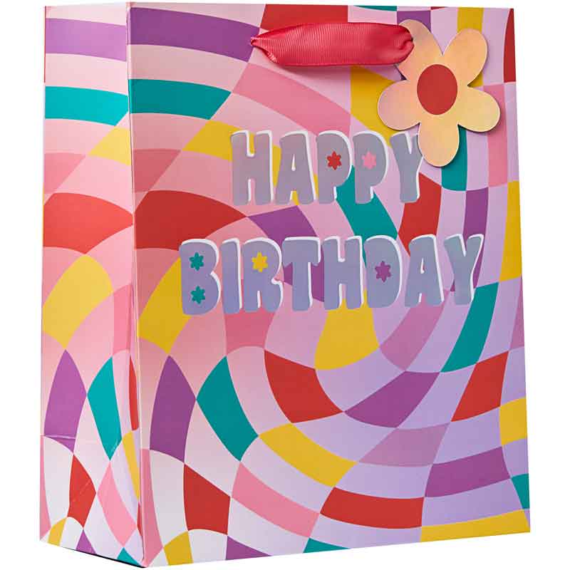 KALEIDOSCOPE MEDIUM GIFT BAG 6S