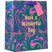 MARBLED LARGE GIFT BAG 6S