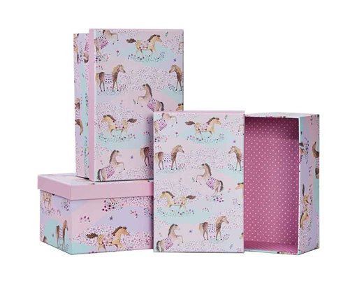 3SET PONY CLUB GIFT BOXES