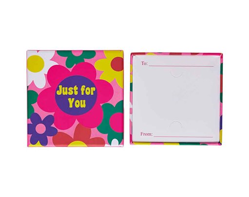 FLOWER POWER GIFT CARD BOX