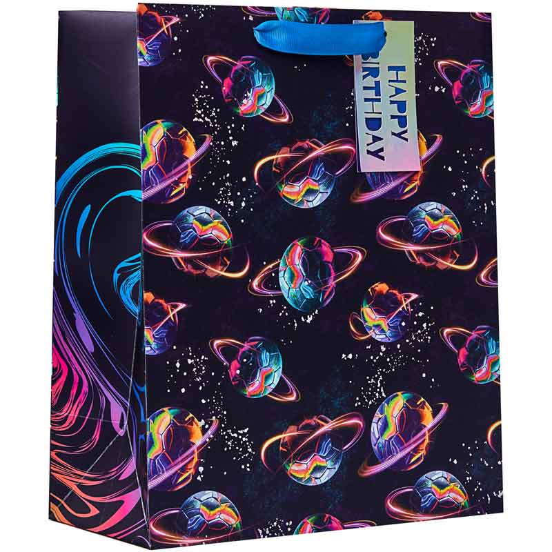 PLANET FOOTBALL LARGE GIFT BAG 6S