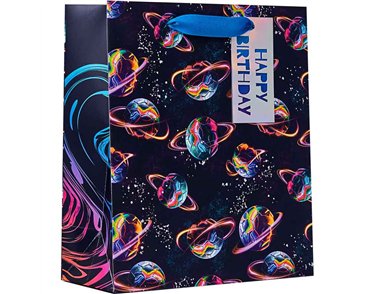 PLANET FOOTBALL MEDIUM GIFT BAG 6S