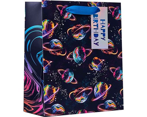 PLANET FOOTBALL MEDIUM GIFT BAG 6S