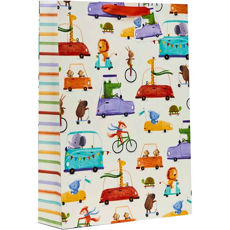 WHEELIE FUN XLG GIFT BAG 6S