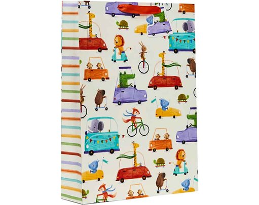 WHEELIE FUN XLG GIFT BAG 6S