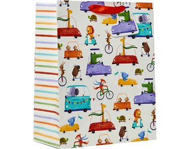 WHEELIE FUN LARGE GIFT BAG 6S