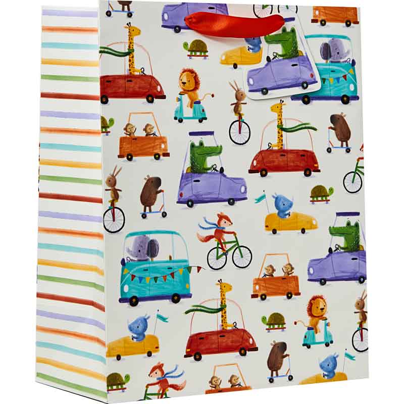 WHEELIE FUN LARGE GIFT BAG 6S