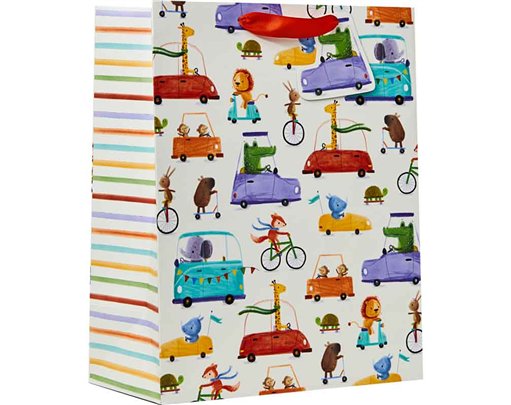 WHEELIE FUN LARGE GIFT BAG 6S