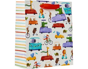 WHEELIE FUN MEDIUM GIFT BAG 6S