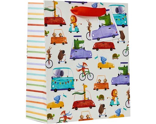 WHEELIE FUN MEDIUM GIFT BAG 6S