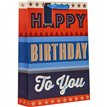 BIRTHDAY TEXT XLG BAG 6S