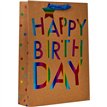 RAINBOW KRAFT HAPPY BIRTHDAY XLG BAG 6S