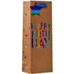 RAINBOW KRAFT HAPPY BIRTHDAY BOTTLE BAG 6S