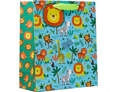 JUNGLE MEDIUM GIFT BAG 6S
