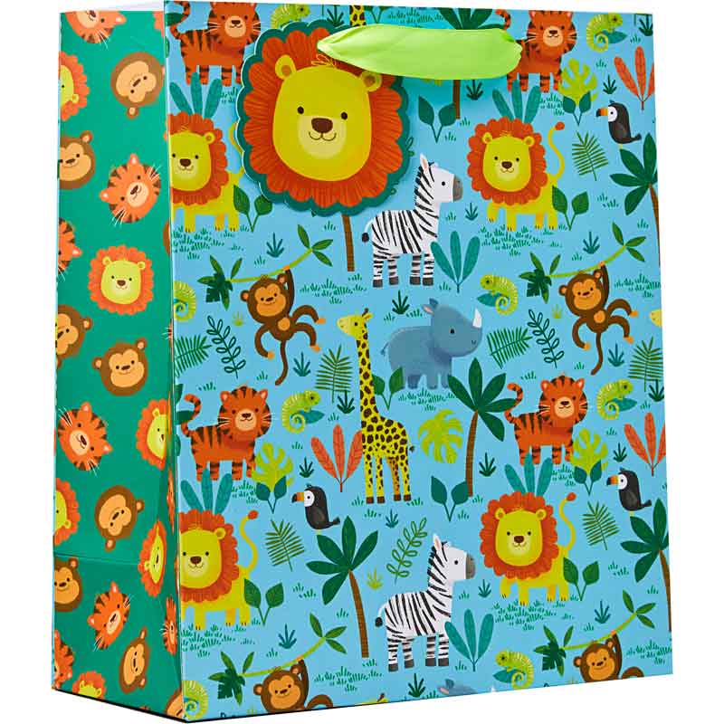 JUNGLE MEDIUM GIFT BAG 6S