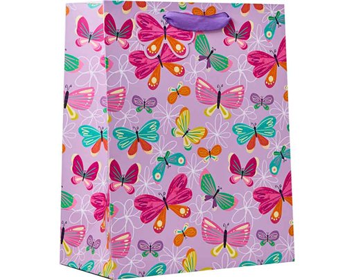 BUTTERFLY LARGE GIFT BAG 6S
