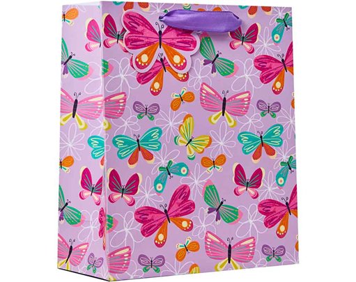 BUTTERFLY MEDIUM GIFT BAG 6S