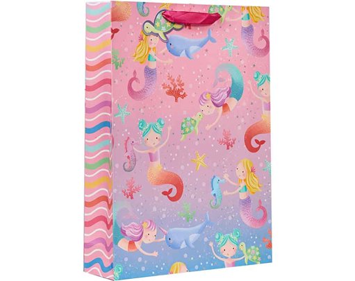 MERMAID XLG GIFT BAG 6S