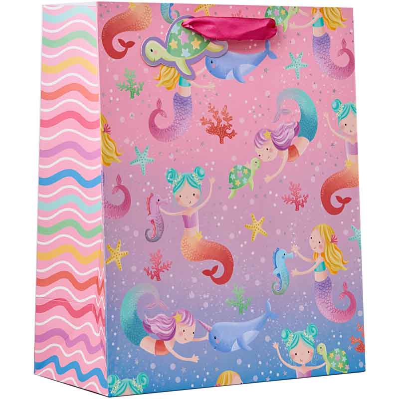 MERMAID LARGE GIFT BAG 6S