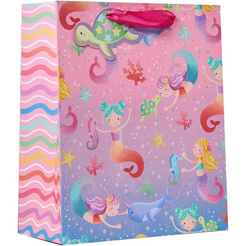MERMAID MEDIUM GIFT BAG 6S