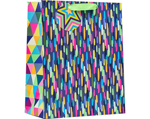PAINT STROKES LARGE GIFT BAG 6S