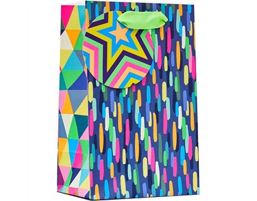 PAINT STROKES SMALL GIFT BAG 6S