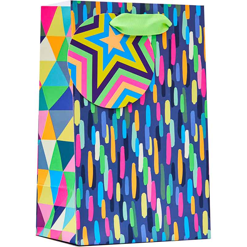 PAINT STROKES SMALL GIFT BAG 6S