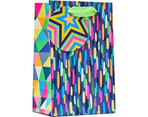 PAINT STROKES SMALL GIFT BAG 6S