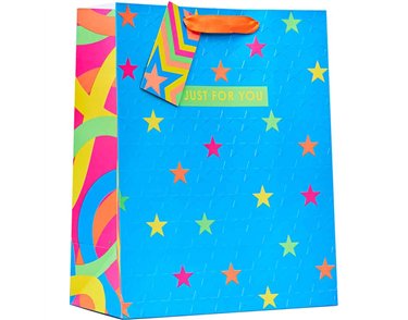 JUST FOR YOU STARS LARGE GIFT BAG 6S