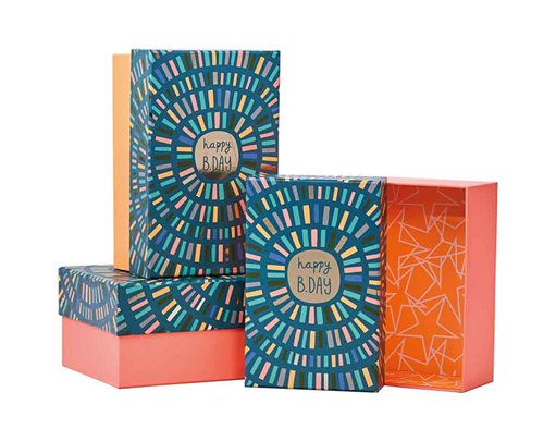 3SET SUNBURST GIFT BOXES