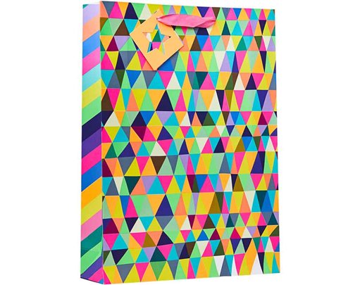 TRIANGLES XLG GIFT BAG 6S