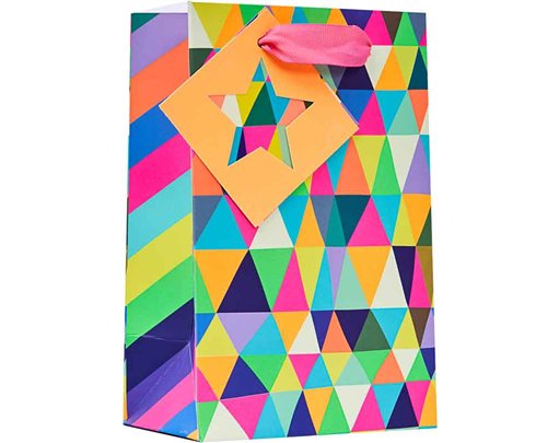 TRIANGLES SMALL GIFT BAG 6S