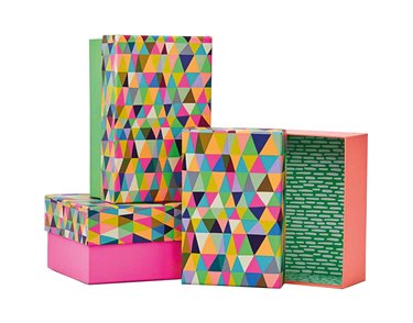 3SET TRIANGLES GIFT BOXES