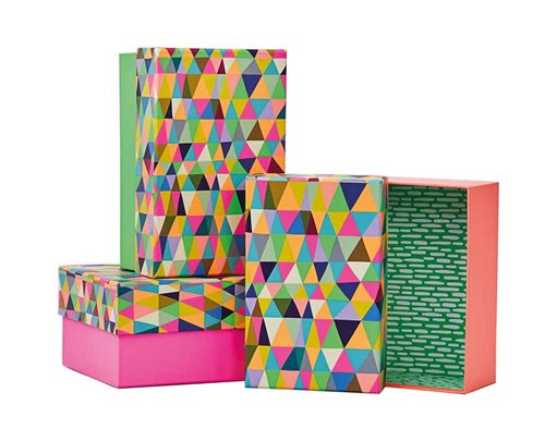 3SET TRIANGLES GIFT BOXES