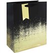 BLACK GOLD DISTRESSED LARGE GIFT BAG 6S