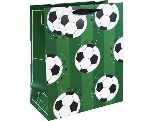 FOOTY LARGE GIFT BAG 6S
