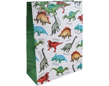 DINO XLG GIFT BAG 6S