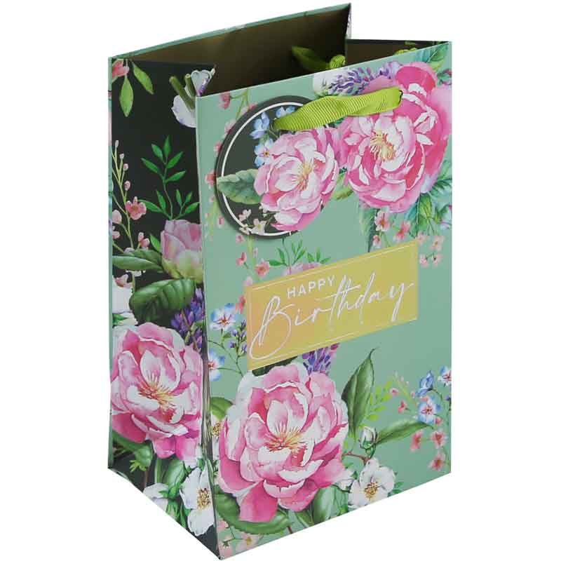 FLORAL HAPPY BIRTHDAY PERFUME GIFT BAG 6S