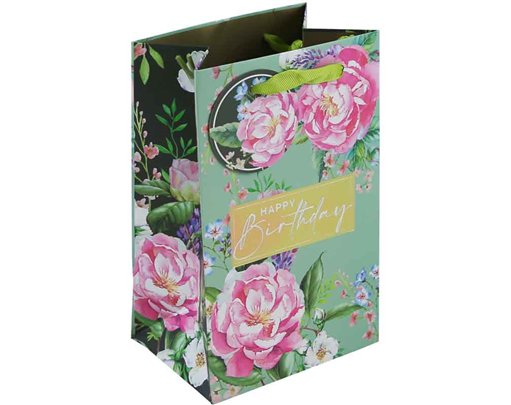 FLORAL HAPPY BIRTHDAY PERFUME GIFT BAG 6S
