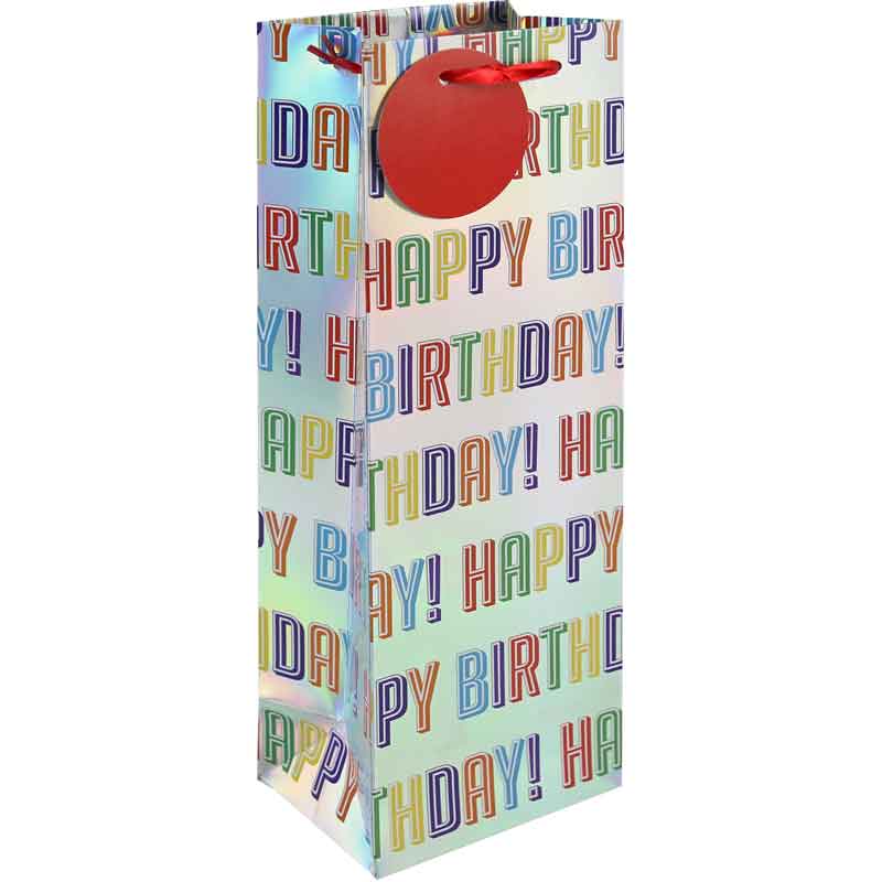 HOLO BIRTHDAY BOTTLE BAG 6S