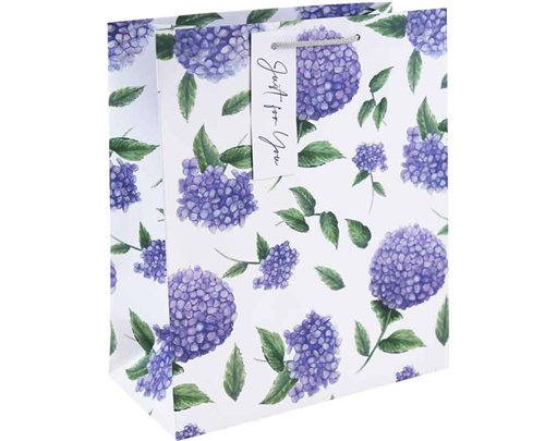 HYDRANGEA LARGE GIFT BAG 6S